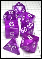 Dice : Dice - Dice Sets - Anduin Wind Clear Purple - Amazon 2023 - Copy